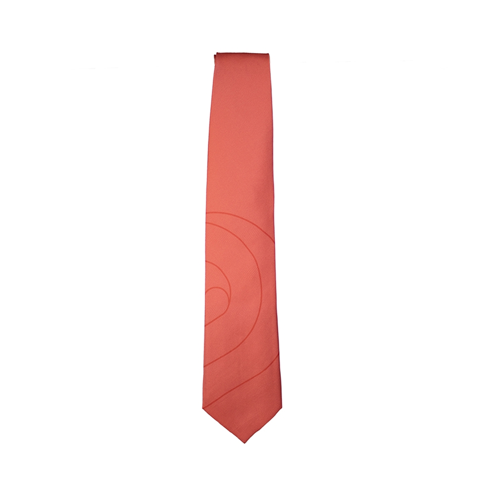 Silk Tie - Coral  